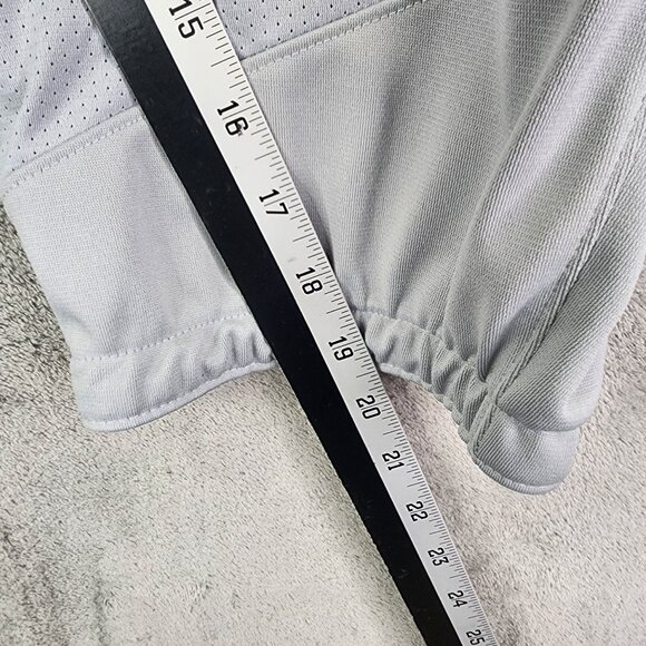 Mens Gray Nike Vapor Pro Baseball Pants 19" Inseam 100% Polyester Size L - Picture 12 of 14